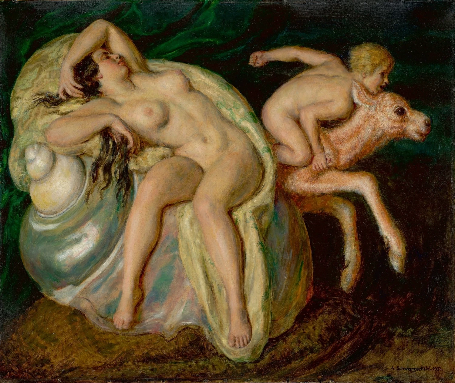 Venere e Amore, 1933